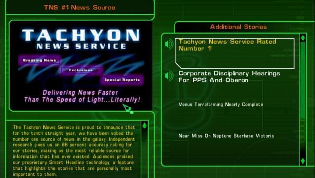 Tachyon: The Fringe Gameplay Screenshot