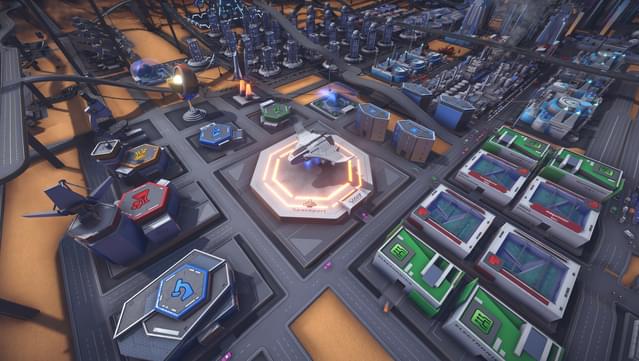 InfraSpace Gameplay Screenshot