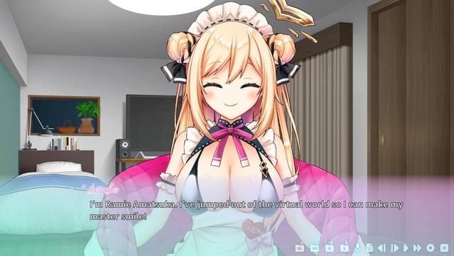 Virtual Maid Streamer Ramie PC Screenshot