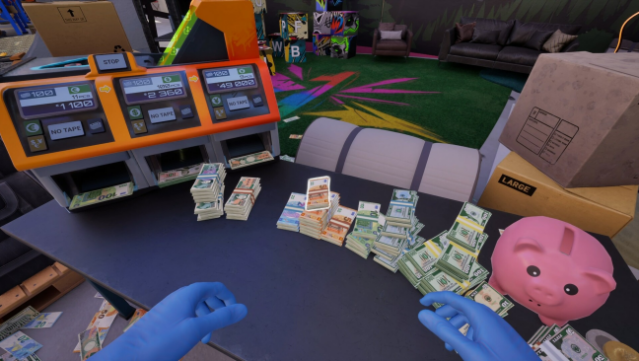 Cash Cleaner Simulator Gameplay Screenshot