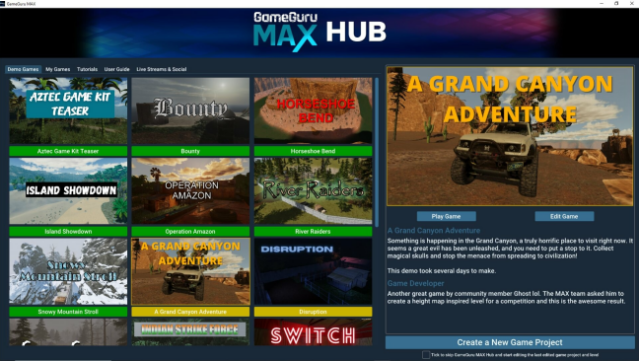 GameGuru MAX PC Screenshot
