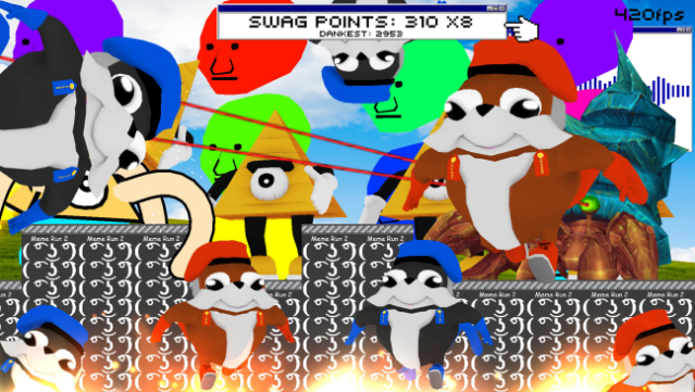 Meme Run PC Screenshot