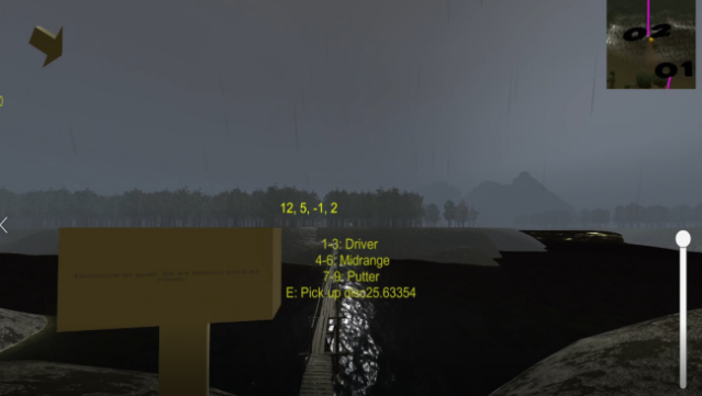 Trippy’s Disc Golf Gameplay Screenshot