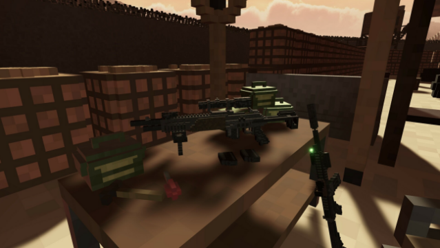 Voxel Project VR Gameplay Screenshot