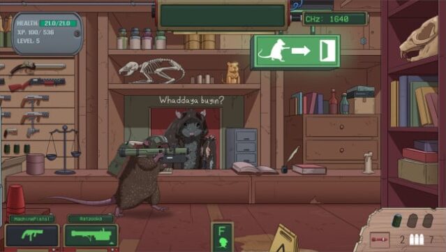 WAR RATS: The Rat em Up Gameplay Screenshot